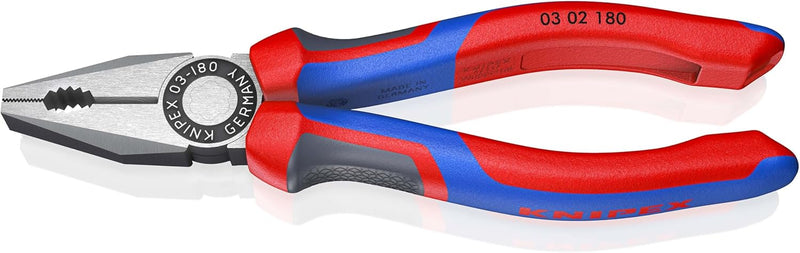 Knipex 03 02 180 180mm Combination Pliers With Comfort Handles