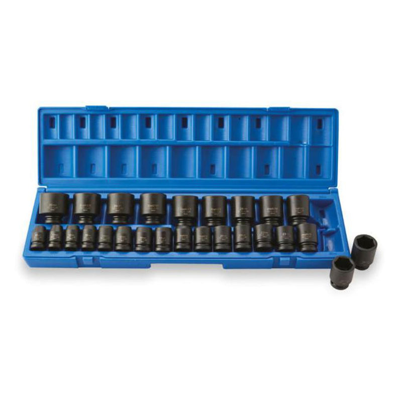 Impact Socket Supplies (ISS UK) SET08MMS26 1/2"Dr 26pce 10-36mm Impact Socket Set