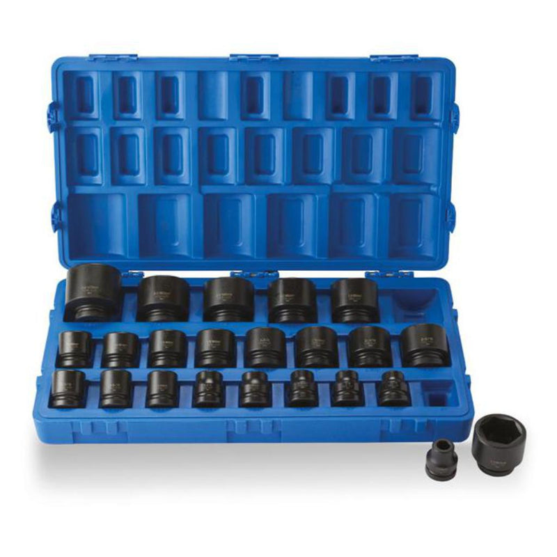 Impact Socket Supplies (ISS UK) SET16AFS23 1″Dr 23pce 3/4-2.3/4"AF Impact Socket Set