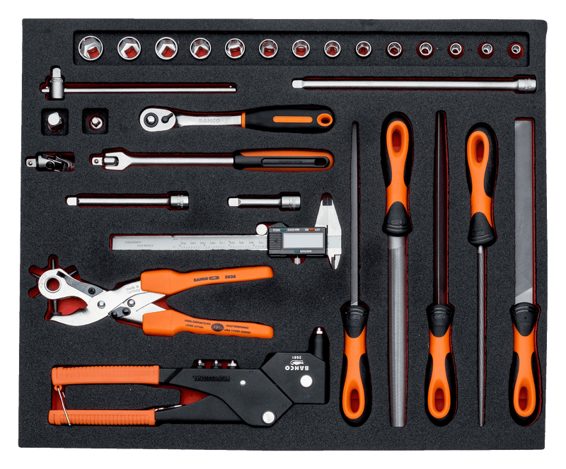 Bahco FF1ASET-MRO2 256pce MRO 7 Foam Toolkit