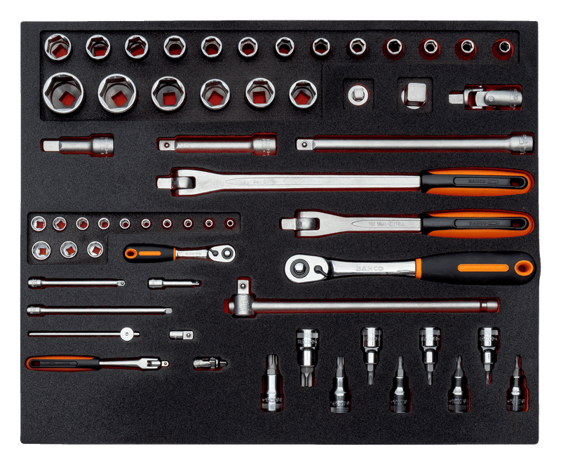 Bahco FF1ASET-MRO3 188pce MRO 5 Foam Toolkit