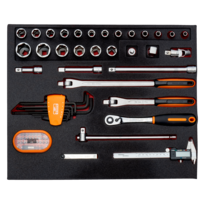 Bahco FF1ASET-MRO4 147pce MRO 4 Foam Toolkit