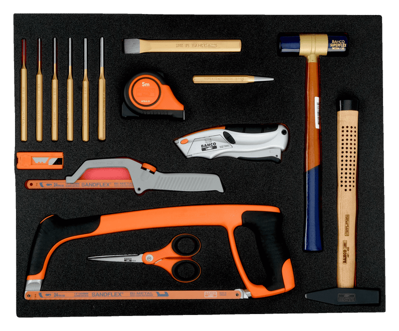 Bahco FF1ASET-MRO4 147pce MRO 4 Foam Toolkit