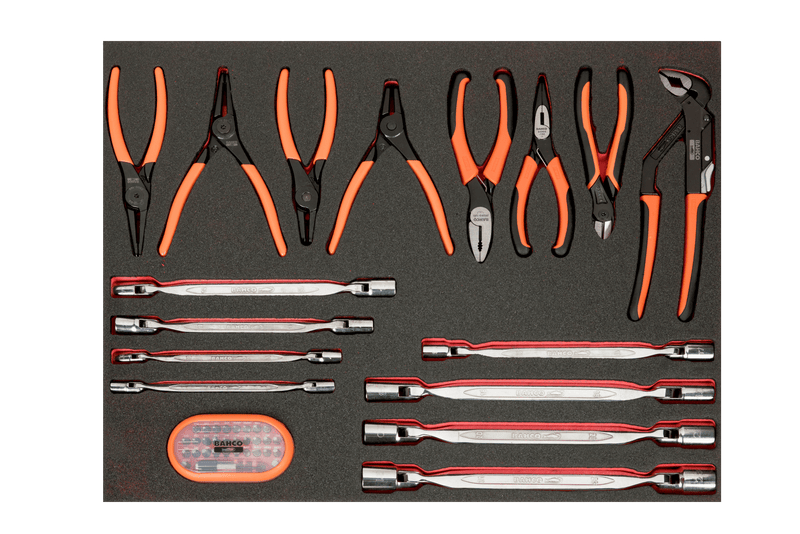 Bahco FF1ASET-MRO3 188pce MRO 5 Foam Toolkit