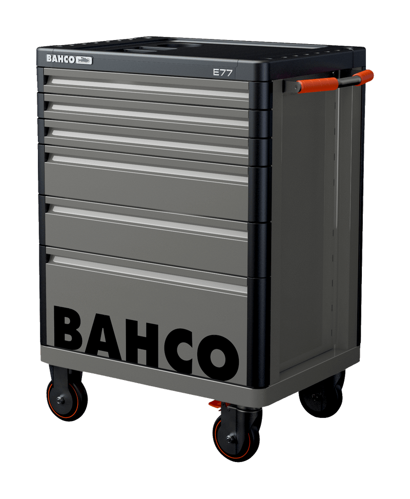 Bahco 1477K6GREY E77 Premium 6 Drawer Grey Mobile Roller Cabinet