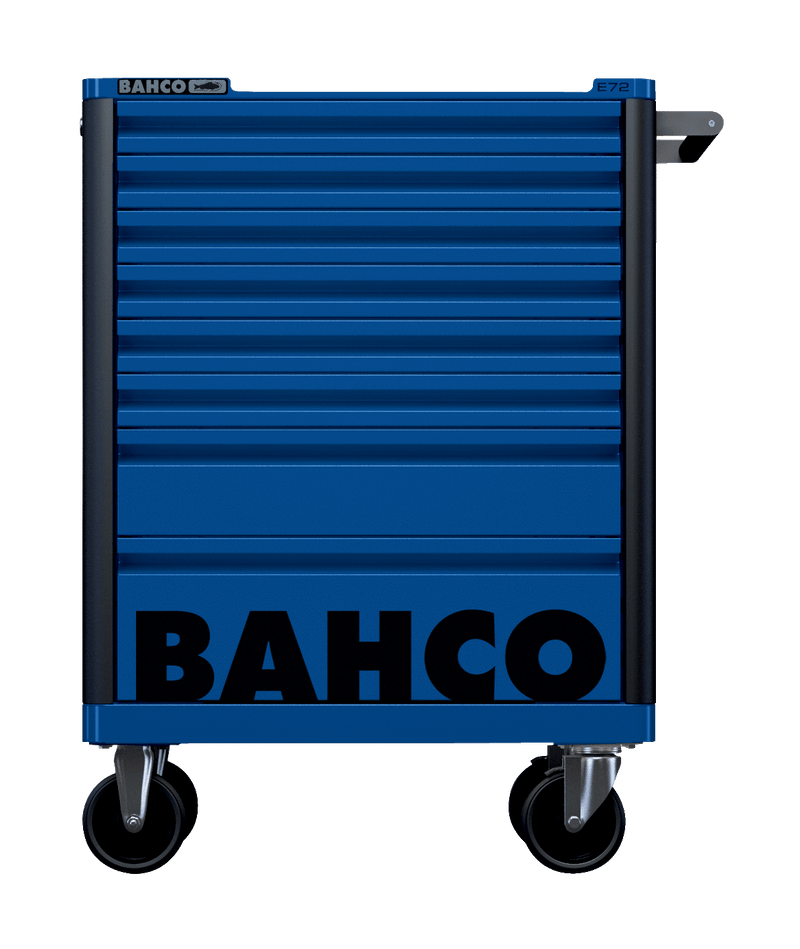 Bahco 1472K8BLUE E72 8 Drawer Blue Mobile Roller Cabinet