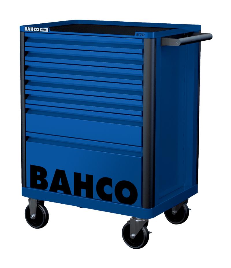Bahco 1472K7BLUE E72 7 Drawer Blue Mobile Roller Cabinet