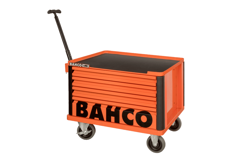 Bahco 1482K4W 26″ E82 Orange 4 Drawer Top Chest/Tool Box on Wheels