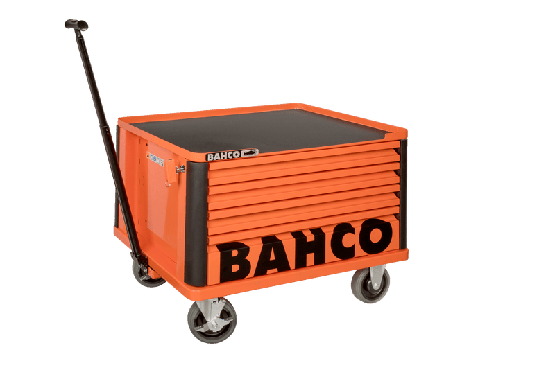 Bahco 1482K4W 26″ E82 Orange 4 Drawer Top Chest/Tool Box on Wheels