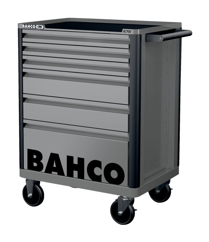 Bahco 1472K6GREY E72 6 Drawer Grey Mobile Roller Cabinet