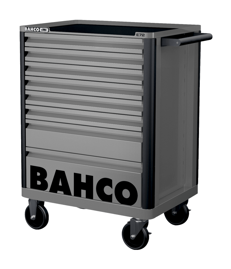 Bahco 1472K8GREY E72 8 Drawer Grey Mobile Roller Cabinet