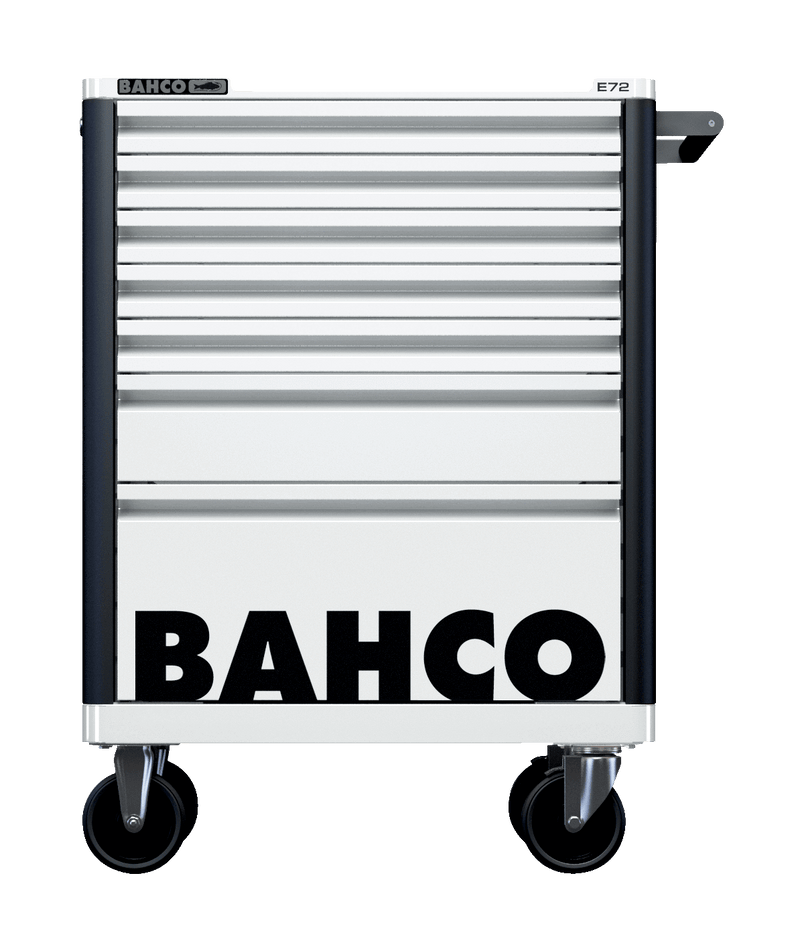 Bahco 1472K7WHITE E72 7 Drawer White Mobile Roller Cabinet