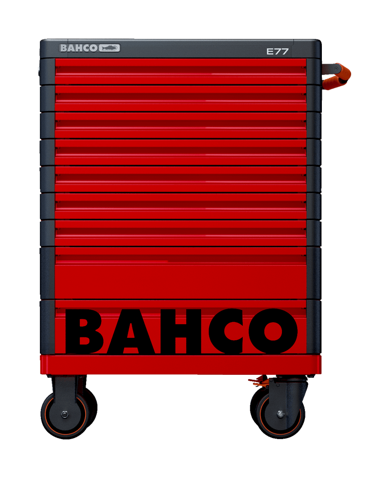 Bahco 1477K9RED E77 Premium 9 Drawer Red Mobile Roller Cabinet