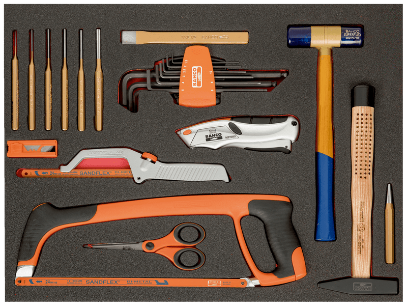 Bahco FF1ASET-MRO3 188pce MRO 5 Foam Toolkit