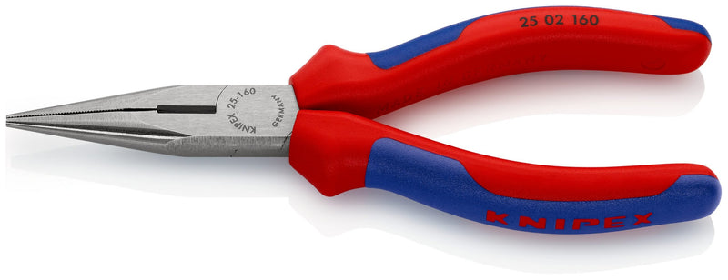 Knipex 25 02 160 160mm Snipe Nose Side Cutting Pliers (Stork Beak)