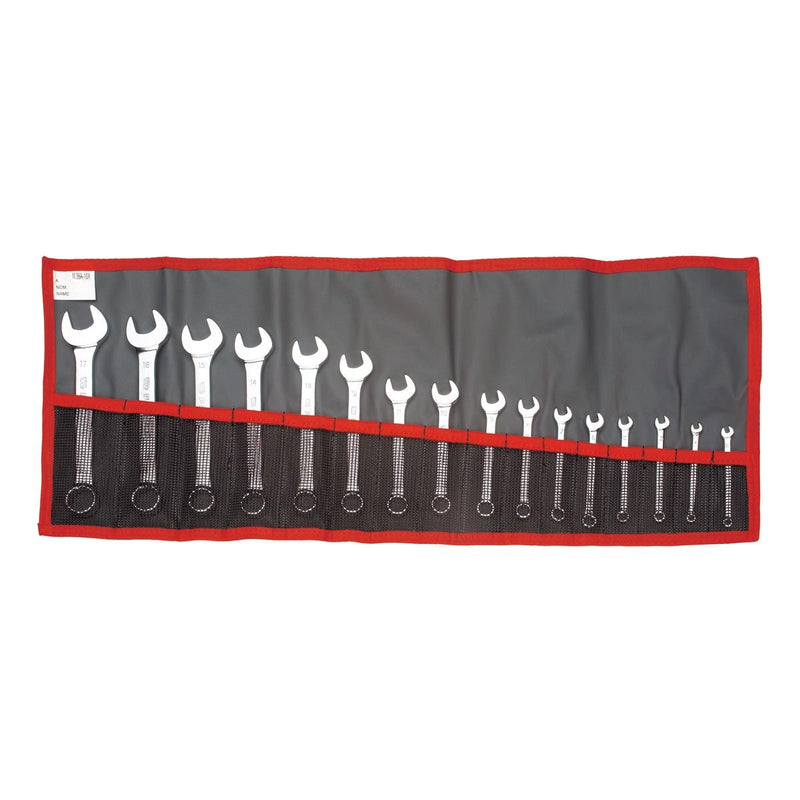 Facom 39.JE16T 16pce Metric 3.2-17mm Short Combination Spanner Wrench Set