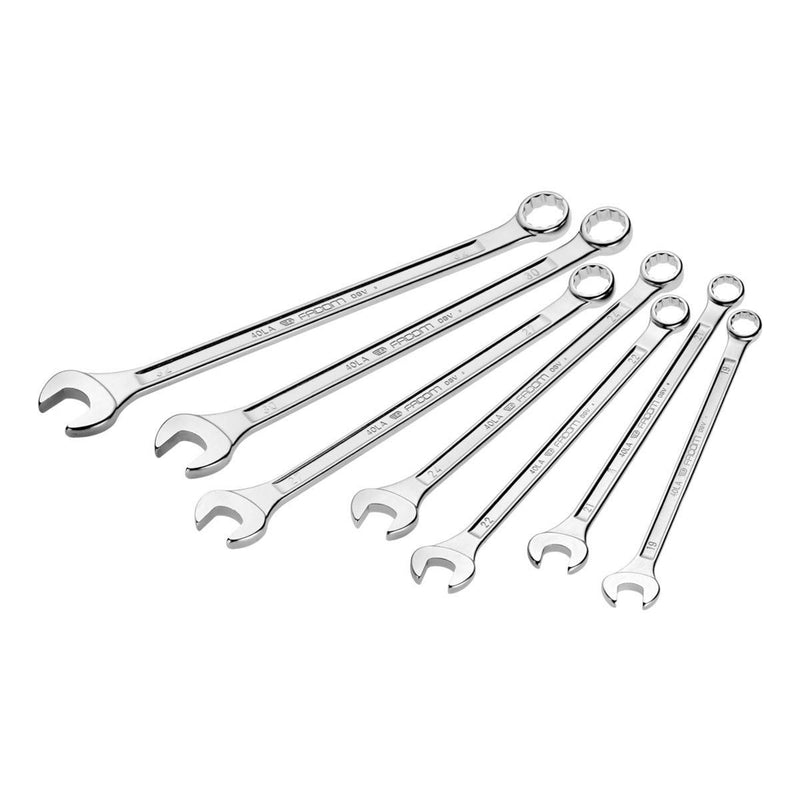 Facom 40LA.JE17 17pce Metric 19-42mm Extra Long Combination Spanner Wrench Set