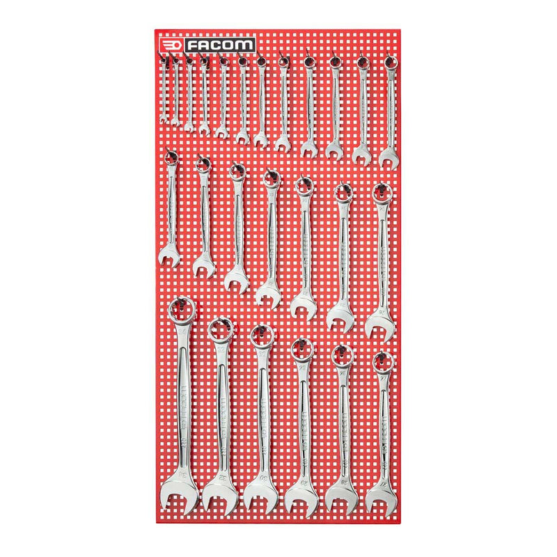 Facom 440.P25M 25pce Metric 6-34mm Combination Spanner Wrench Set