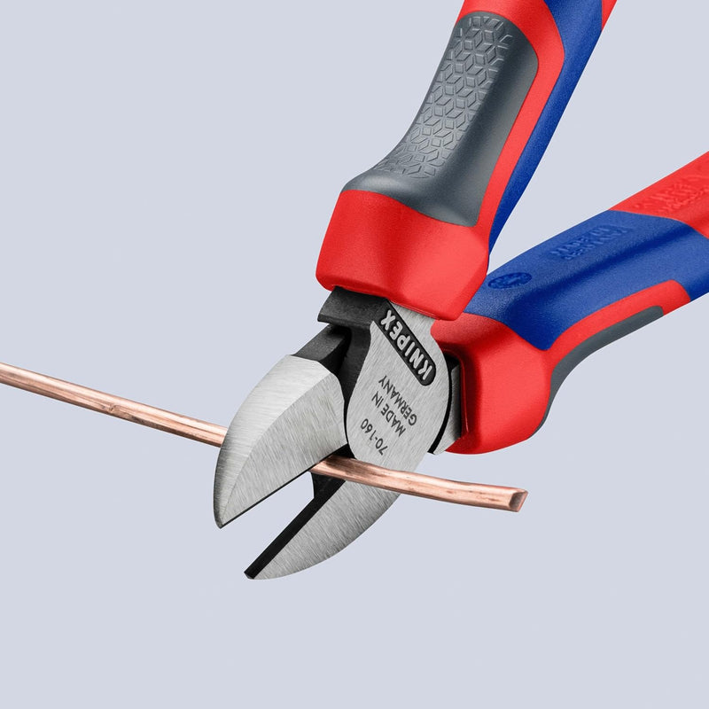 Knipex 70 02 160 160mm Diagonal Cutters With Comfort Handles