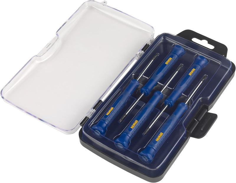 Irwin IRW1951885 5pce Slotted & Phillips Precision Screwdriver Set