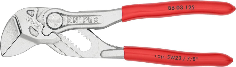 Knipex 86 03 125 125mm Mini Pliers Wrench Water Pump Pliers Chrome