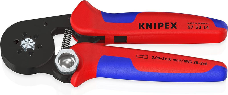 Knipex 97 53 14 180mm Self-Adjusting Crimping Pliers for Wire Ferrules