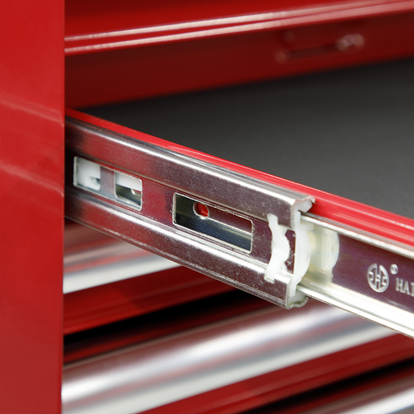 Sealey AP33459 5 Drawer Rollcab with Ball-Bearing Slides - Red