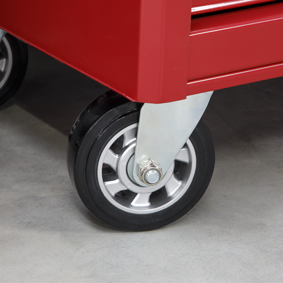 Sealey AP41120 12 Drawer Rollcab with Ball-Bearing Slides - Red