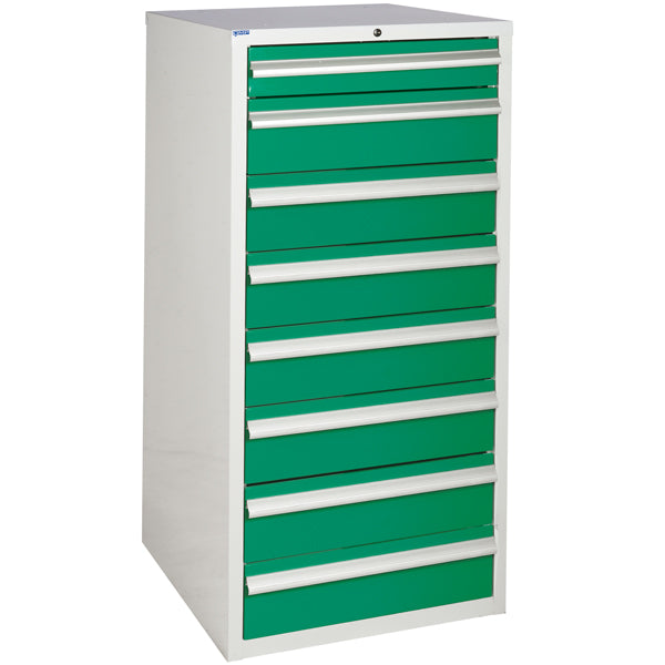 Euroslide EUC12060658 Cabinet with 8 Drawers (1200 x 600 x 650mm)