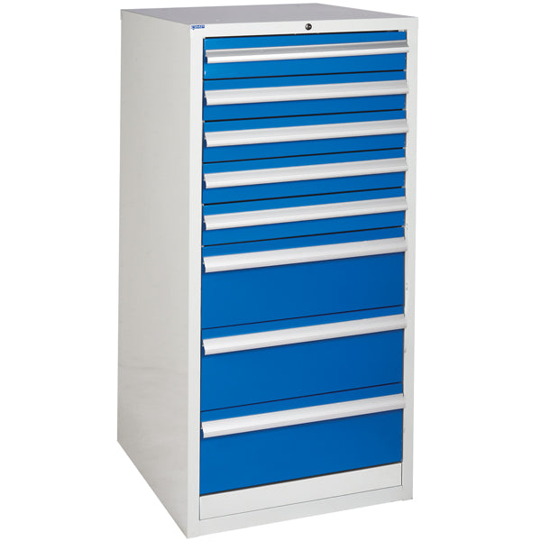 Euroslide EUC1206075W Cabinet with 8 Drawers (1200 x 600 x 750mm)