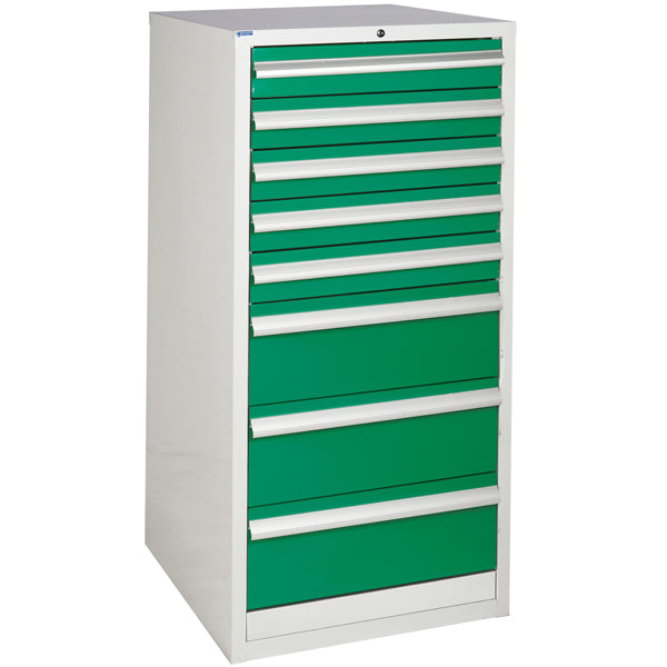 Euroslide EUC1206065W Cabinet with 8 Drawers (1200 x 600 x 650mm)