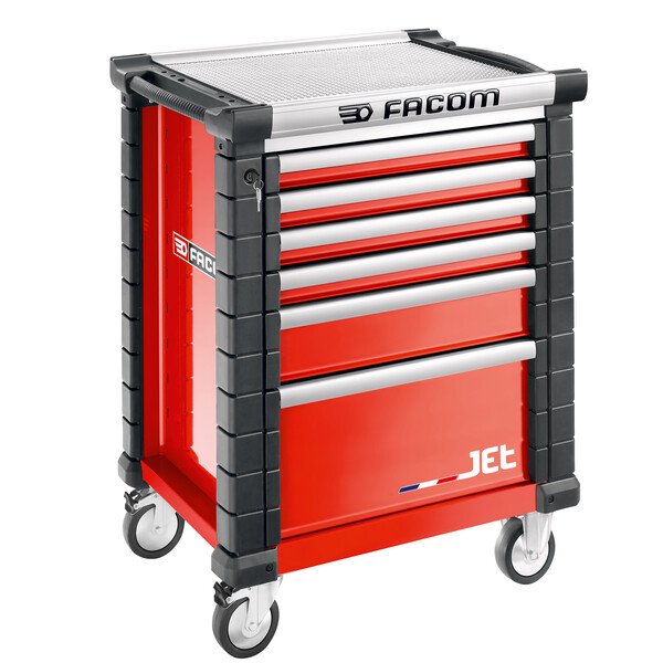 Facom JET.6M3A 6 Drawer Mobile Roller Cabinet – Red