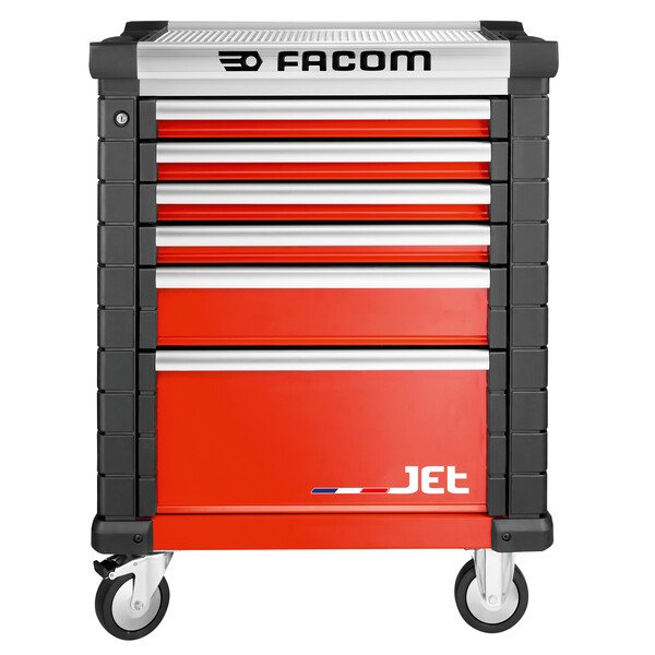 Facom JET.6M3A 6 Drawer Mobile Roller Cabinet – Red