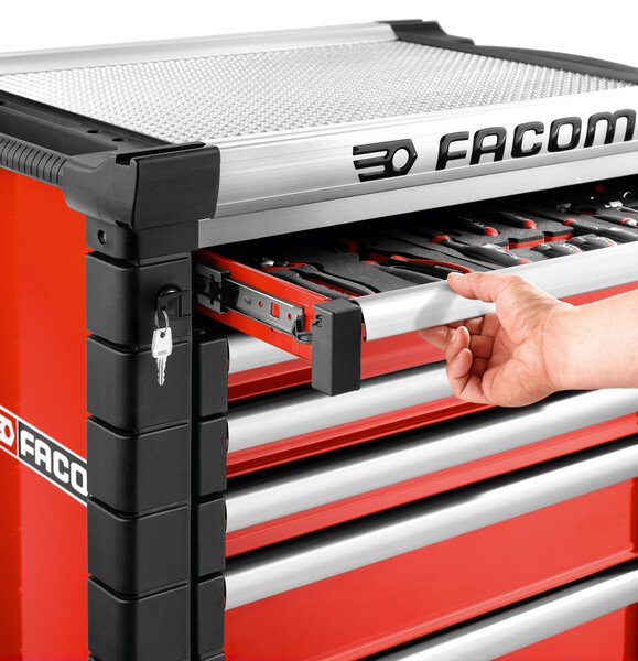 Facom JET.8M5A 8 Drawer Mobile Roller Cabinet – Red