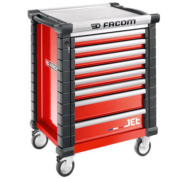 Facom JET.8M3A 8 Drawer Mobile Roller Cabinet – Red