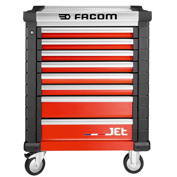 Facom JET.8M3A 8 Drawer Mobile Roller Cabinet – Red