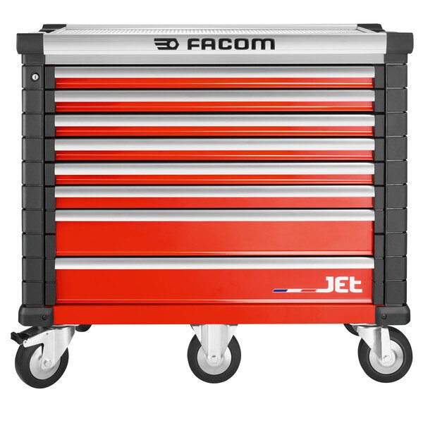 Facom JET.8M5A 8 Drawer Mobile Roller Cabinet – Red