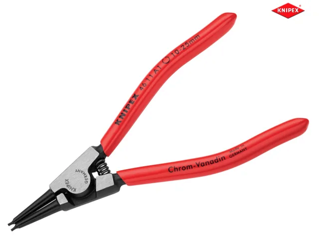 Knipex 46 11 A1 10-25mm External Straight Circlip Pliers