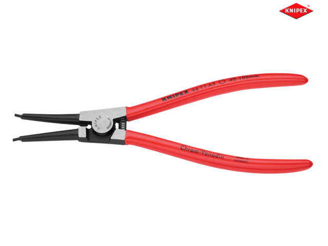 Knipex 46 11 A3 40-100mm External Straight Circlip Pliers