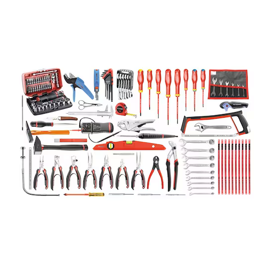 Facom  2120.E18 120pce Electricians Metric Tool Kit C/W BS.T20 Tool Bag