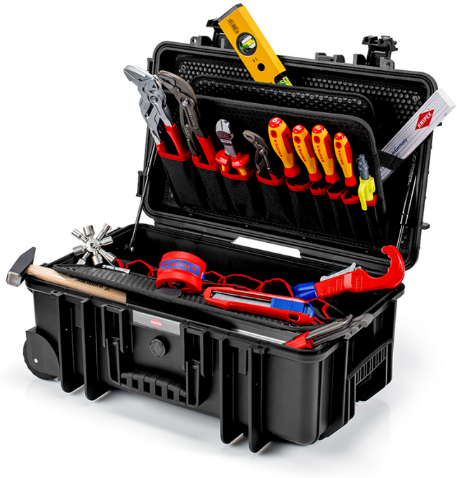 Knipex 00 21 33 S 17pce “Robust26” Plumbing Tool Set C/W Tool Case