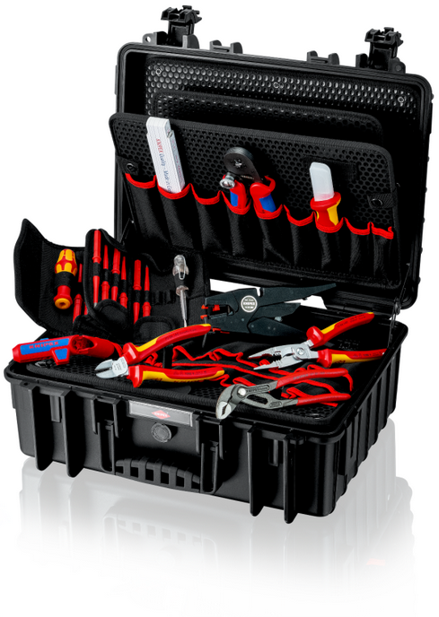 Knipex 00 21 35 25pce “Robust23” Electric VDE Electricians Tool Kit C/W Tool Case