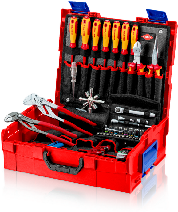 Knipex 00 21 19 LB S 52pce “L-BOXX®” Plumbing Tool Kit In Tool Case