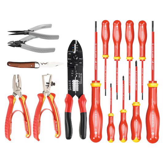 Facom CM.SE 15pce Electricians Tool Kit