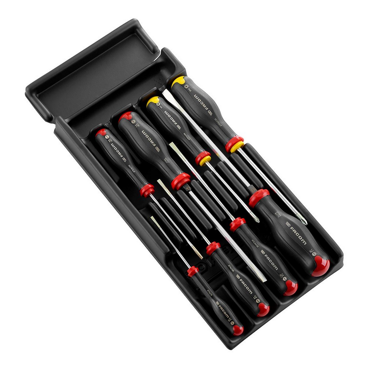 Facom MOD.AT1 8pce Protwist Phillips & Slotted Screwdriver Set