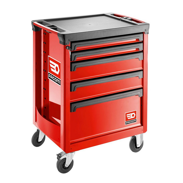 Facom ROLL.5M3APB 5 Drawer Mobile Roller Cabinet – Red