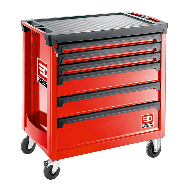 Facom ROLL.6M4A 6 Drawer Mobile Roller Cabinet – Red