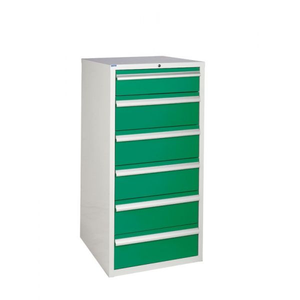 Euroslide EUC1206065E Cabinet with 6 Drawers (1200 x 600 x 650mm)