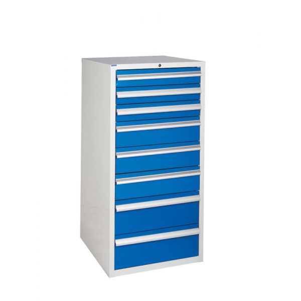 Euroslide EUC1206075X Euroslide Cabinet with 8 Drawers (1200 x 600 x 750mm)