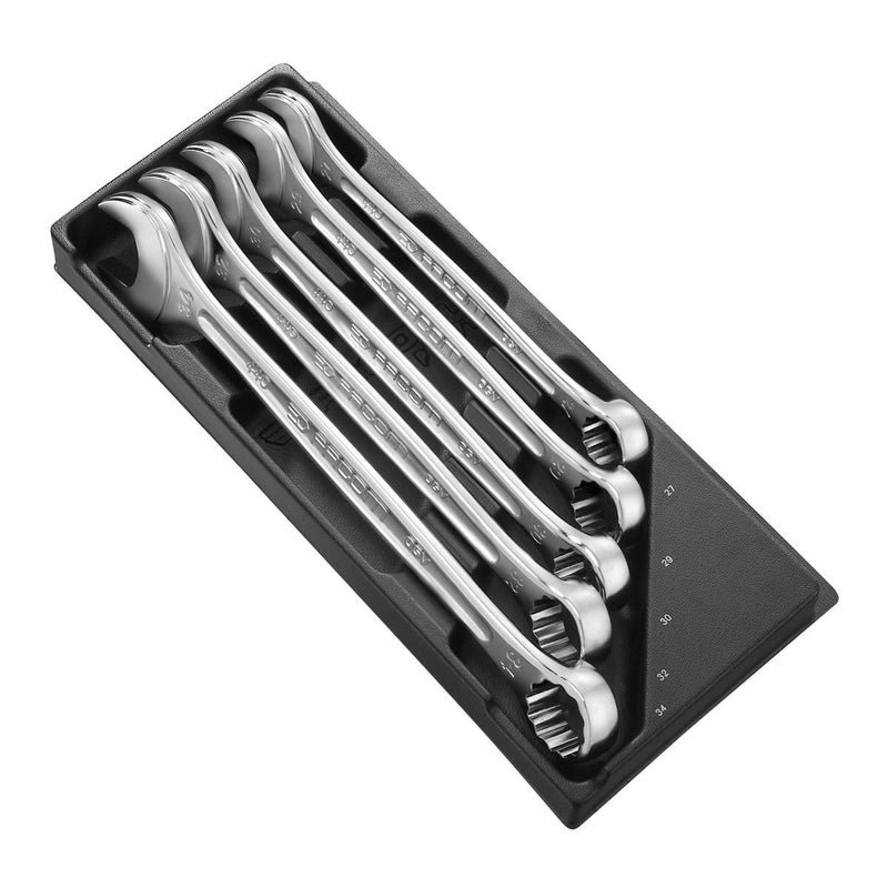 Facom MOD.440-2XL 5pce Metric 27-34mm Combination Spanner Set